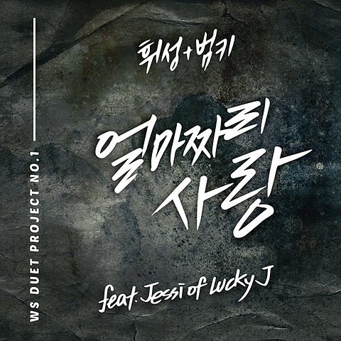ภาพปกอัลบั้มเพลง Wheesung (휘성) & Bumkey (범키) - How Much Is Your Love (얼마짜리 사랑) (Feat. Jessi of Lucky J) Digital Single - How Much Is Your Love